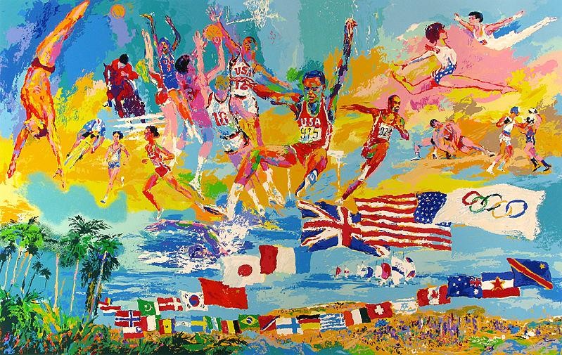 Leroy Neiman American Gold